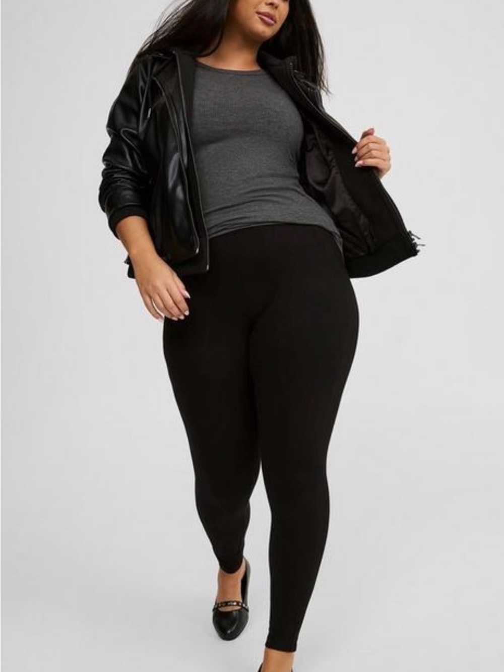 Torrid full length slim fix pocket leggings